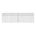 23.6 Inch Animal Barrier Decorative Garden Fence, Pack of 18