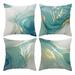 18 x 18 inch Green Ink Pattern Pillowcase with Ink Pattern Abstract Pillowcase with Home Decor Living Room Cover 4-piece set