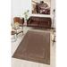 LaModaHome Area Rug Non-Slip - Brown Aging Soft Machine Washable Bedroom Rugs Indoor Outdoor Bathroom Mat Kids Child Stain Resistant Living Room Kitchen Carpet 4.7 x 7.3 ft