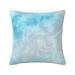 YFYANG Square Decorative Throw Pillow Case (Without Pillow Insert) Blue Dream Texture Bedroom Sofa Car Cushion Cover 20 x20