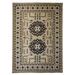 Foster Transitional Medallion Blue/Gray/Ivory 10 x 13 -2 Area Rug