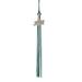 Class Act Graduation Graduation Tassel - 2021 - Silver Charm - 3 Color Dark Green / Silver / White