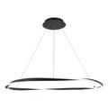 WAC Lighting Eternal 41 LED 3000K Modern Metal Pendant in Black/White