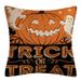 Halloween Decorations Halloween Print Sofa Bed Home Decoration Festival Pillow Case Cushion Cover Halloween Decor Linen Blend C