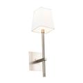 WAC Lighting Seville 1-Light LED 3000K Aluminum Wall Sconce in Brushed Nickel