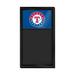 Texas Rangers 31'' x 17.5'' Chalk Note Board