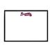 Atlanta Braves 27" x 19" Dry Erase Wall Sign