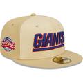 Men's New Era Khaki York Giants Raffia Front 59FIFTY Fitted Hat