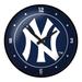 New York Yankees 17" Modern Disc Wall Clock