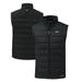 Men's Cutter & Buck Black ACC Gear Rainier PrimaLoft Eco Insulated Printed Full-Zip Puffer Jacket