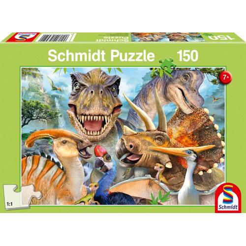 Schmidt 56452 – Dinotopia, Dinosaurier, Kinderpuzzle, 150 Teile – Schmidt Spiele