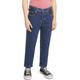 5-Pocket-Jeans LEVI'S KIDS "501 ORIGINAL JEANS" Gr. 14 (158), N-Gr, blau (dark stonewash) Mädchen Jeans