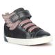 Lauflernschuh GEOX "B KILWI GIRL" Gr. 26, rosa (dunkelgrau, hellrosa) Kinder Schuhe Lauflernschuhe
