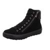 Winterboots LEGERO "MIRA", Damen, Gr. 43, schwarz, Veloursleder, Textil, unifarben, casual, Schuhe, mit gepolstertem Schaftrand