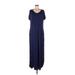 Ella Mara Casual Dress - Maxi: Blue Dresses - Women's Size Medium