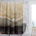 Modern Art Style Marble Luxury Shower Curtain Waterproof Home Decor Polyester Fabric Bathroom Curtains Toilet-YL791,180*200CM