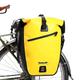 Rhinowalk Bike Bag Waterproof Bike Pannier for Biycle Cargo Rack 25-27L Postman Saddle Bag Shoulder Bag Laptop Pannier Rack Bicycle Bag Professional Cycling Accessories-Yellow