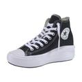 Sneaker CONVERSE "CHUCK TAYLOR ALL STAR MOVE PLATFORM" Gr. 41, schwarz-weiß (schwarz, weiß) Schuhe Schnürstiefeletten