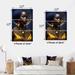 Dakota Fields Borde Blue Queen African Woman Under Moon III On Canvas 3 Pieces Print in Brown/Yellow | Wayfair 7FDB963948684752A751CB3088AF2055