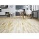Light Engineered Ash Flooring Natura Engineered 14mm x 207mm Langford Satin Lacquer 14mm 3 Strip Square Edge Smooth Satin Lacquer Finish
