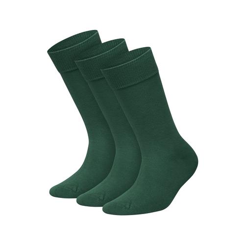 DillySocks 3er-Pack Socken Damen grün, 36-40