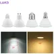 LED Bulb E27 E14 MR16 GU10 GU5.3 Lampada Led 6W 220V 230V 240V 24/120 degree Bombillas LED Lamp