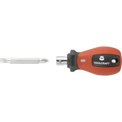 TOOLCRAFT Werkstatt 8 in 1 Schraubendreher mit Wendebit Image
