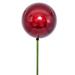 Vickerman 720523 - 4" x 18" Wine Pearl Ball UV Coated Stick (6 Pack) (N223119PV)