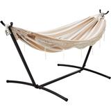 Double Hammock with 9-Foot Space Saving Steel Stand and Carrying Case