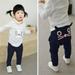 Gubotare Teen Boys Sweatpants and pants cartoon children Baby boys Boys Pants Black 100