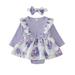 Ketyyh-chn99 Bodysuit Baby Girl Long Sleeve Girl Cotton Long Sleeve Bodysuits 2023 Purple 110