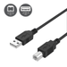 Kircuit 10FT USB Cable for Brother HL-8050N HL-L2300D HL-L2305W HL-L2320D HL-L2340DW Printer