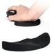 Silicone Soft Mouse Wrist Rest Ergonomic Mouse Wrist Support Prevent RSI Smooth Glide Increasing Precision and Accuracy Lightweight Portable for Home Office Game-Black Right Hand