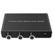 Stereo Audio Switch Stereo AUX Audio Selector Portable Switch 3.5mm Audio Switcher Portable Audio Switcher Box for Speaker Headphone