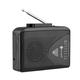TONIVENT TON009 Portable Cassette Player AM/ Auto Reverse Auto Stop Stereo Tape Player with 3.5mm Earphone Jack Adjustable for Home School Travel