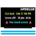 HPDELGB Screen Replacement 15.6 for ASUS L510MA-BS01-CB LCD Digitizer Display Panel HD 1366x768 IPS 30 Pins 60 Hz Non-Touch Screen