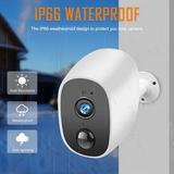 WiFi Rechargeable Battery Powered Wireless Camera PENGXIANG 1080P Home Security Camera Outdoor PIR Alarms Night Vision 2-Way Audio Waterproof Low Power Consumption