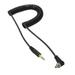 Farfi PC Male Sync to 3.5mm Plug Cable Cord with Screw Lock for Studio Flash Light