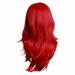 Wigs Human Hair Comic Wig 70Cm Color Long Curly Hair European Beauty Long Curly Hair Wig Multi Color Full Head Wig Glueless Wigs Human Hair Pyrofilament Red