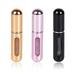 3PCS Travel Mini Perfume Refillable Atomizer Container Portable Perfume Scent Pump Case Fragrance Empty Spray Bottle for Traveling and Outgoing (3 Pack 6ml)