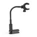 Carevas Alloy Hair Dryer Stand 360 Degree Rotating Hands Free Hair Dryer Stand with Clamp Blow Dryer Holder Adjustable Height Hair Dryer Holder