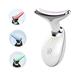 Red Light Therapy for Face 3 Color LED Face Skin Rejuvenation for Face & Neck Beauty Device Deplux Neck Tightening Device(White).