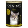 Cat's Love 6 x 400 g pour chat - veau, dinde