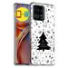TalkingCase Slim Phone Case Compatible for Motorola Edge Plus 2023/ Edge+ 2023/ Edge 40 Pro Wish You A Xmas Print w/ Glass Screen Protector Lightweight Soft USA