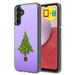 TalkingCase Slim Phone Case Compatible for Samsung A54 5G (2023) Xmas Tree Print w/ Tempered Glass Screen Protector Lightweight Flexible USA