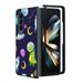 ANJ+ Protective Snap-On Design Printed Case Compatible with Samsung Galaxy Z Fold 4 - Cartoon Space Dino