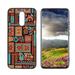 Abstract-Folk-Art-Pattern-5 Phone Case Degined for LG Solo LTE Case Men Women Flexible Silicone Shockproof Case for LG Solo LTE