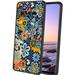 Boho-MagSafe-s-Boho-floral-aesthetic-tough Phone Case Degined for Samsung Galaxy S10+ Plus Case Men Women Flexible Silicone Shockproof Case for Samsung Galaxy S10+ Plus
