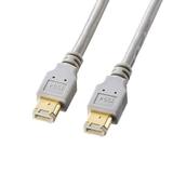 Sanwa Supply IEEE1394 cable (6pin-6pin 2m light gray) KE-1394-2K