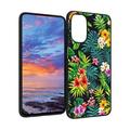 Bold-Tropical-Floral-Fruit-Retro-aesthetic-high-quality-tough-dual-layer-shock-absorbent Phone Case Degined for Moto G 5G 2022 Case Men Women Flexible Silicone Shockproof Case for Moto G 5G 2022